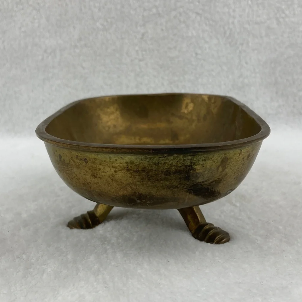 VTG Solid Brass Bath Tub Soap Dish 6.25” x 2.5”
